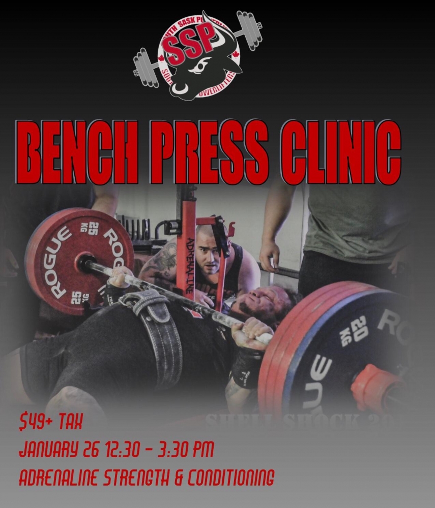 Powerlifting Bench Press Clinic