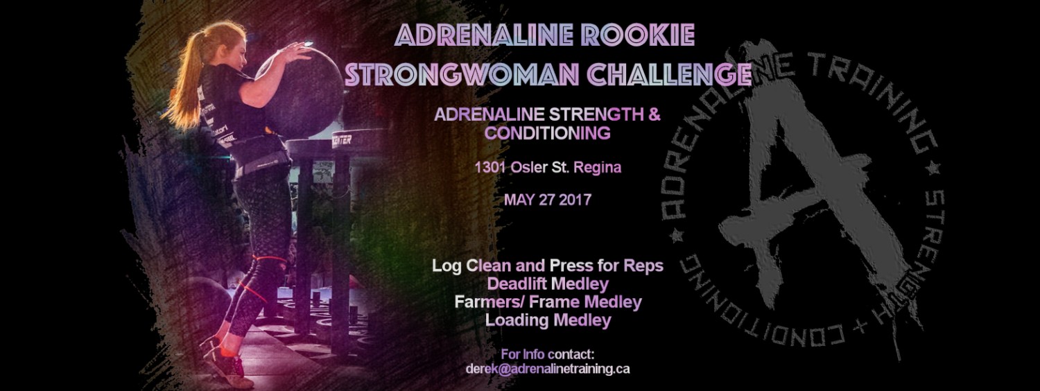 Adrenaline Rookie Strongwoman Challenge 